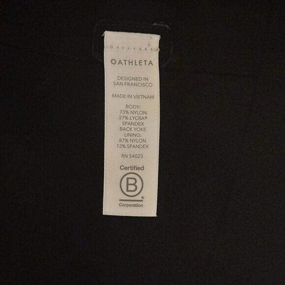 Women's 2 Athleta Black Interstellar Blazer Structured Stretch Sleek Smooth - Picture 7 of 10